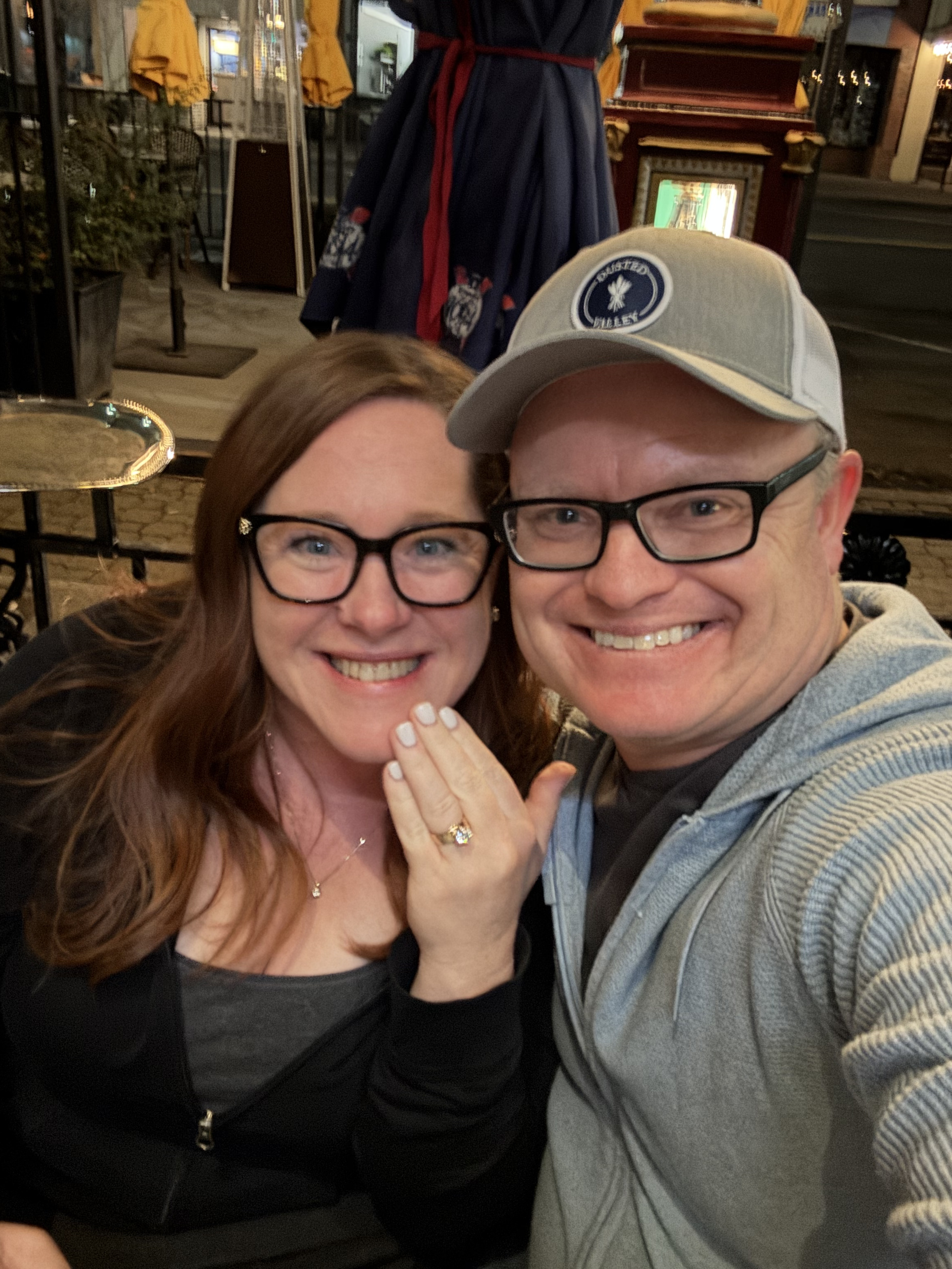 Tim and Leanne — the engagement